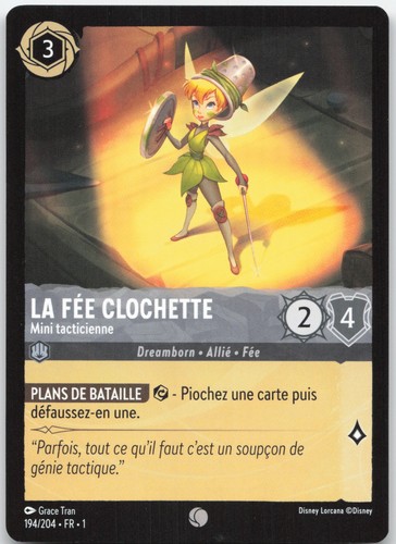 Carte lorcana fée - lorcana, la