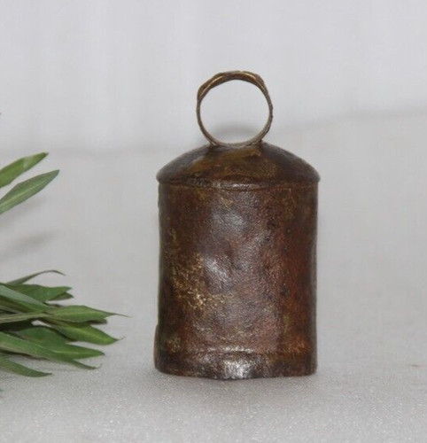 Cloche vache fer antique - en,