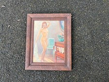 Tableau art deco Femme au