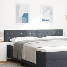 Tête de lit avec tête de lit Cuir synthétique capitonnée chambre Lit vidaXL vida