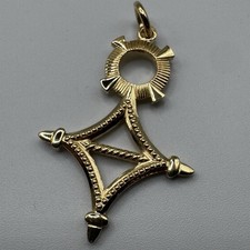 Pendentif " croix du désert "