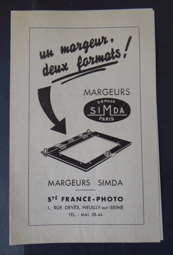 Catalogue publicité margeur - publicité,