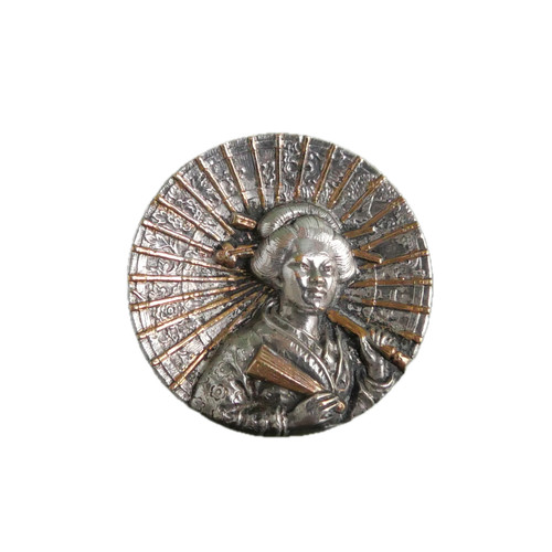 Bouton ancien yum - -,