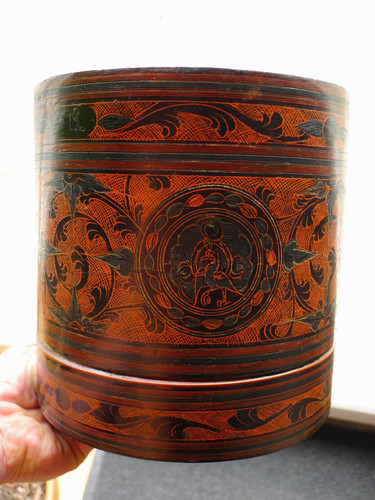 21cm boite bétel bambou - 21cm,