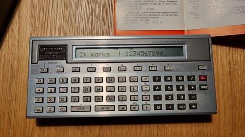 Vintage pocket computer radio - pocket,