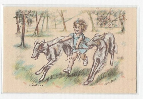 Cpa fantaisie illustration - fantaisie,