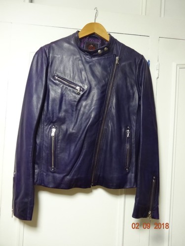 Blouson cuir redskins 38 - blouson, t.