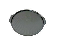 ANCIEN CARRELAGE SOUS PLAT FAÏENCE ÉMAIL STYLE LONGWY TABLEAU CIGOGNE POISSON