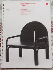 fiche publicité knoll fauteuil bas de gae aulenti 54-103