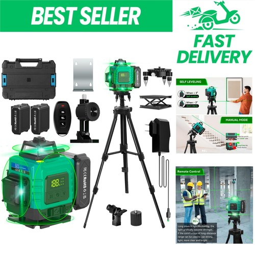 Niveau laser lignes avec - 16,