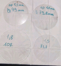 verre Plat pour pendules, Horloge, cartel , réveil , Carillon  79  mm A 104 mm