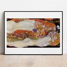 Art Imprimé Gustav Klimt Eau