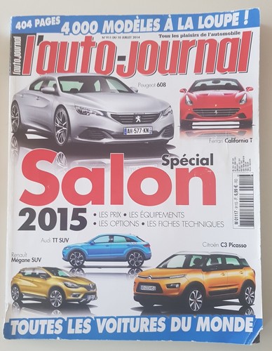 Salon 2015 auto journal - salon, l'auto-journal