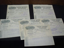 6 FACTURES ANCIENNES 1922/23