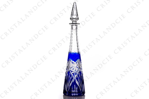 Carafe vin bleue - carafe,
