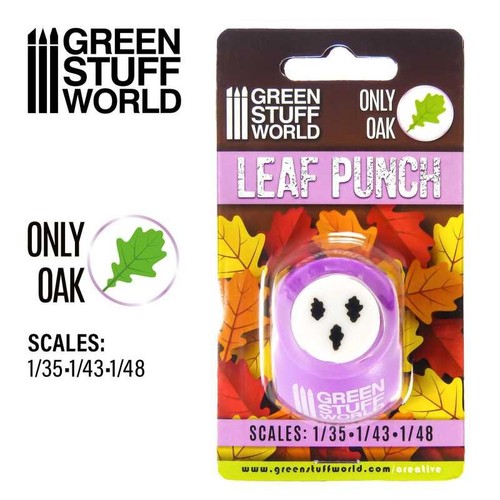 Leaf punch only - punch, oak