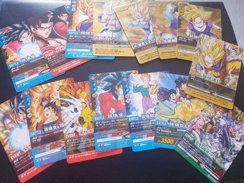 Cartes dragon ball dbz super