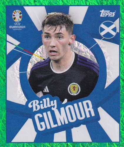 Topps euro 2024 - euro, autocollant