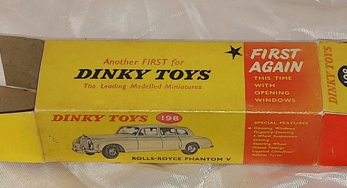 Dinky england 198 rolls royce - dinky,