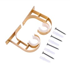  2 Pcs Support Pour Tringle À