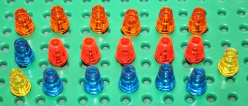Lot lego cone - lego,