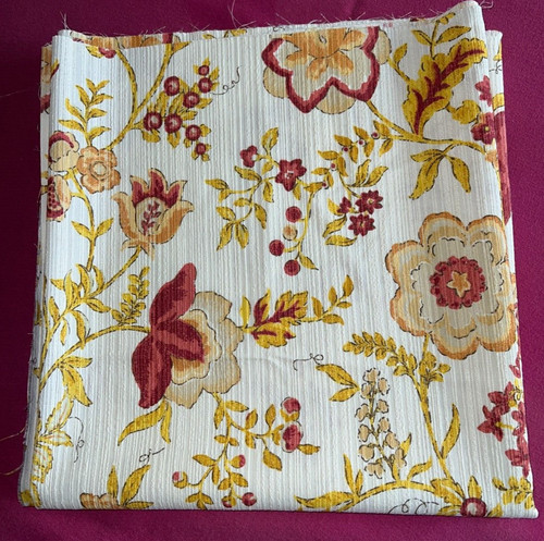 Vintage upholstery fabric