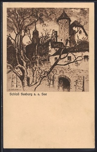 Carte postale artiste - carte, d'artiste