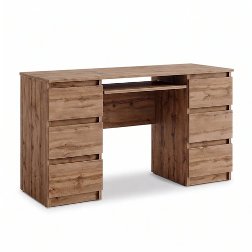 Bureau 130 avec tiroirs - cm,