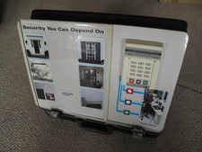 Vintage Security Systems Alarm Sales Demo Briefcase Kit Aritech/Moose Z900 Z880
