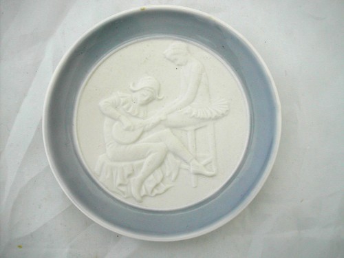 Lladro porcelaine plaque - *,