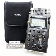 Tascam DR-100 MKII Portable Linear PCM Recorder DR100MKII Black Japan Used