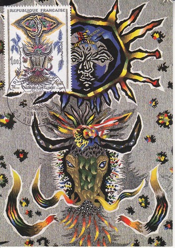 Carte 1er jour tapisserie - jour, de