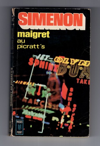 Simenon maigret picratt - simenon, au