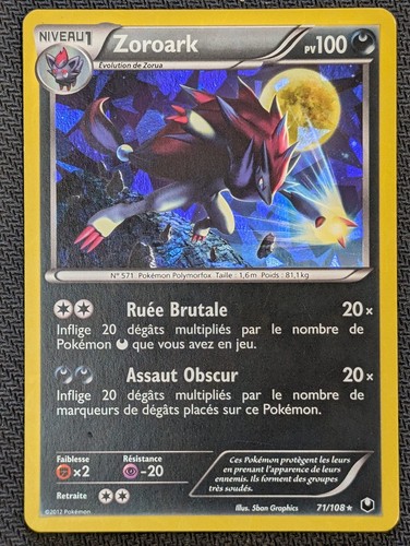 Zoroark holo mosaïque - mosaïque,