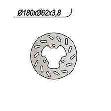 Disque De Frein Arrière NG