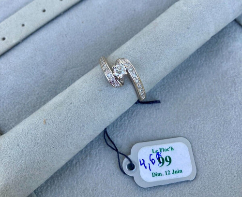Bague fiançailles 18 - de, or