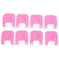  Lot de 8 accessoires pour cages pour petits animaux, boucles pour cages pour