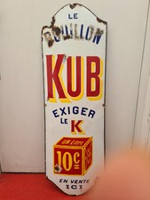 Plaque emaillée ancienne