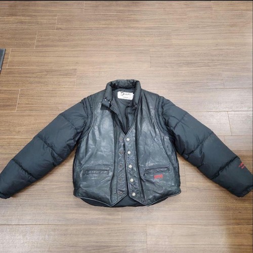 Schott veste doudoune cuir - schott,