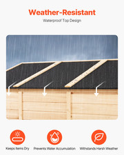 VEVOR Abri De Jardin Rangement