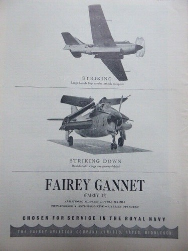 1951 pub fairey gannet 17 - pub,