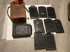 Zeiss Ikon Nixe + Carl Zeiss Jena Tessar 1:4.5 f= 13.5 cm + compur With Plates