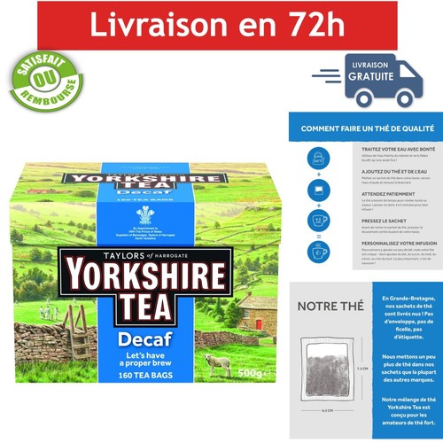 Yorkshire tea thé noir - thé,