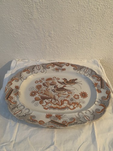 Plat ovale ironstone mason - plat,