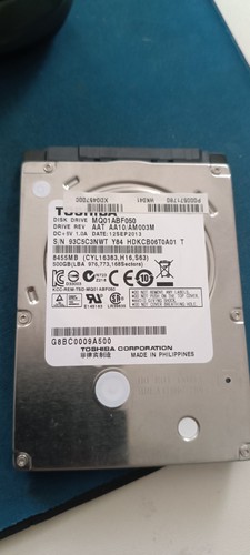 Toshiba 500 5400 - toshiba,