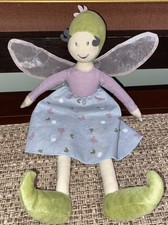 IKEA Doll Silvertarn 18937 Plush Soft Fairy Princess 14” Butterfly Heart Dress