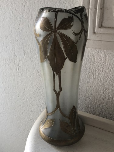 Ancien vase col pincé - ancien,