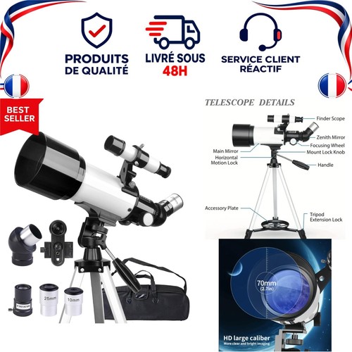 Télescope astronomique 70mm - télescope,