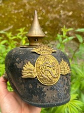 Pointed Helmet - German Empire - War - Militaria Ref F