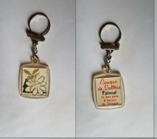 Couque de Salbris keychain, Painsol, gingerbread, visiomatic butterfly (pc)